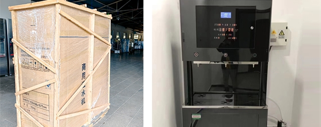 河北沙河玻璃廠為解決員工飲水健康選擇國(guó)林智能開(kāi)水器