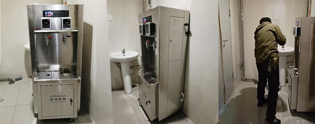 國鐵科林直飲機解決北京交通大學科技大廈辦公樓飲水難題