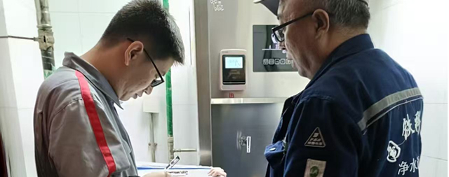 歌華大廈更換飲水設(shè)備再次選擇國鐵科林